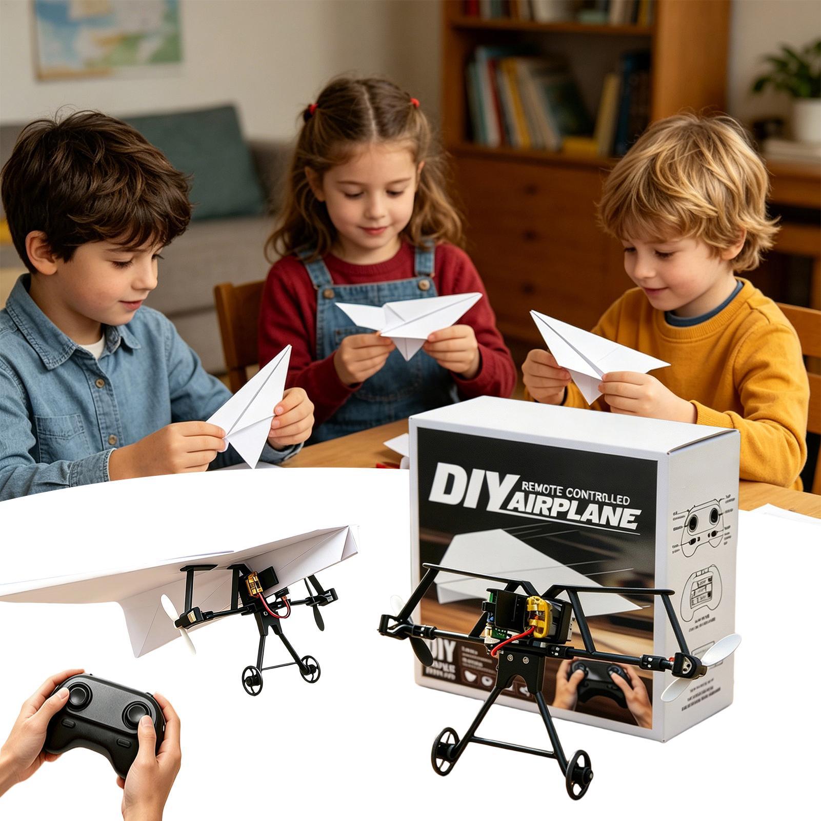 Remote Control Toys - DIY RC Paper Airplane Kit Plane