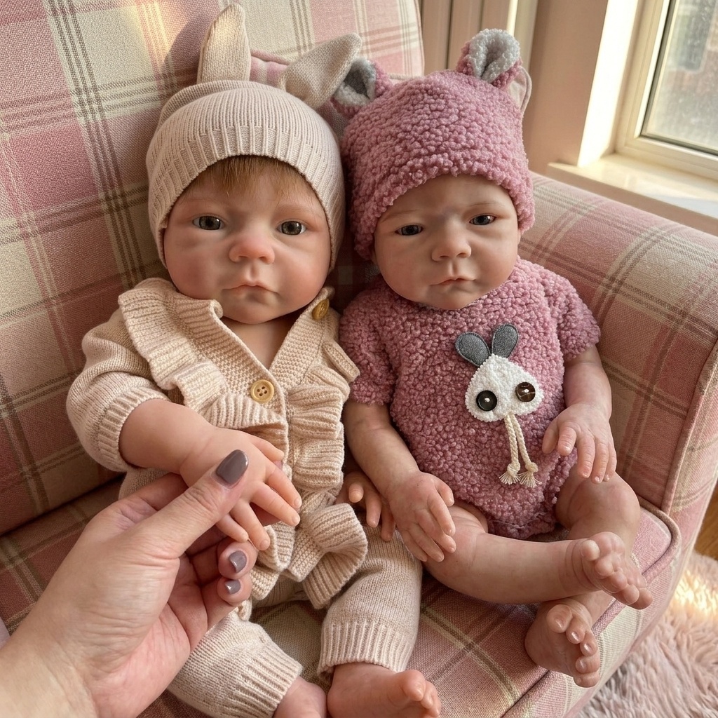 Reborn Baby Doll Silicone Realistic - Bebe Tái Sinh Búp Bê 18
