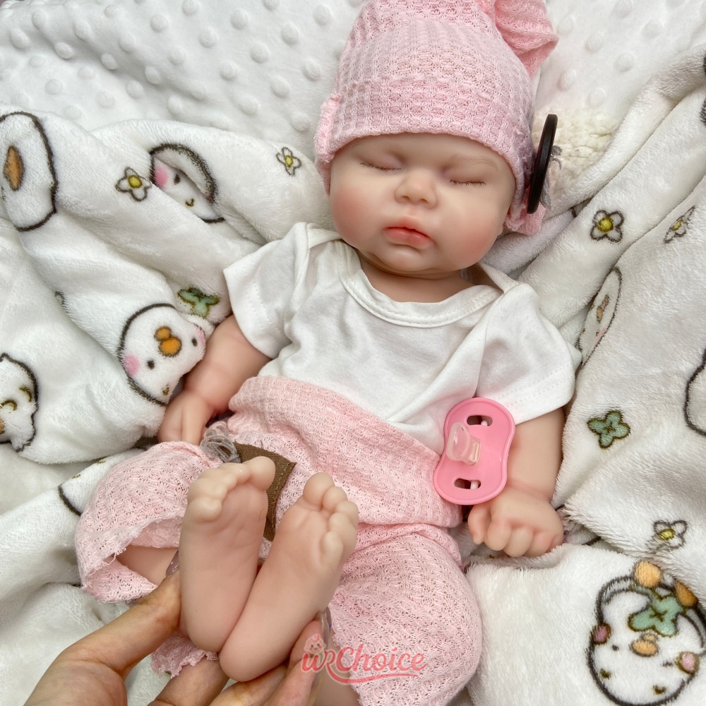 Chubby 47cm Open Mouth Silicon - đánh giá và giá Reborn Baby Doll Silicone Realistic