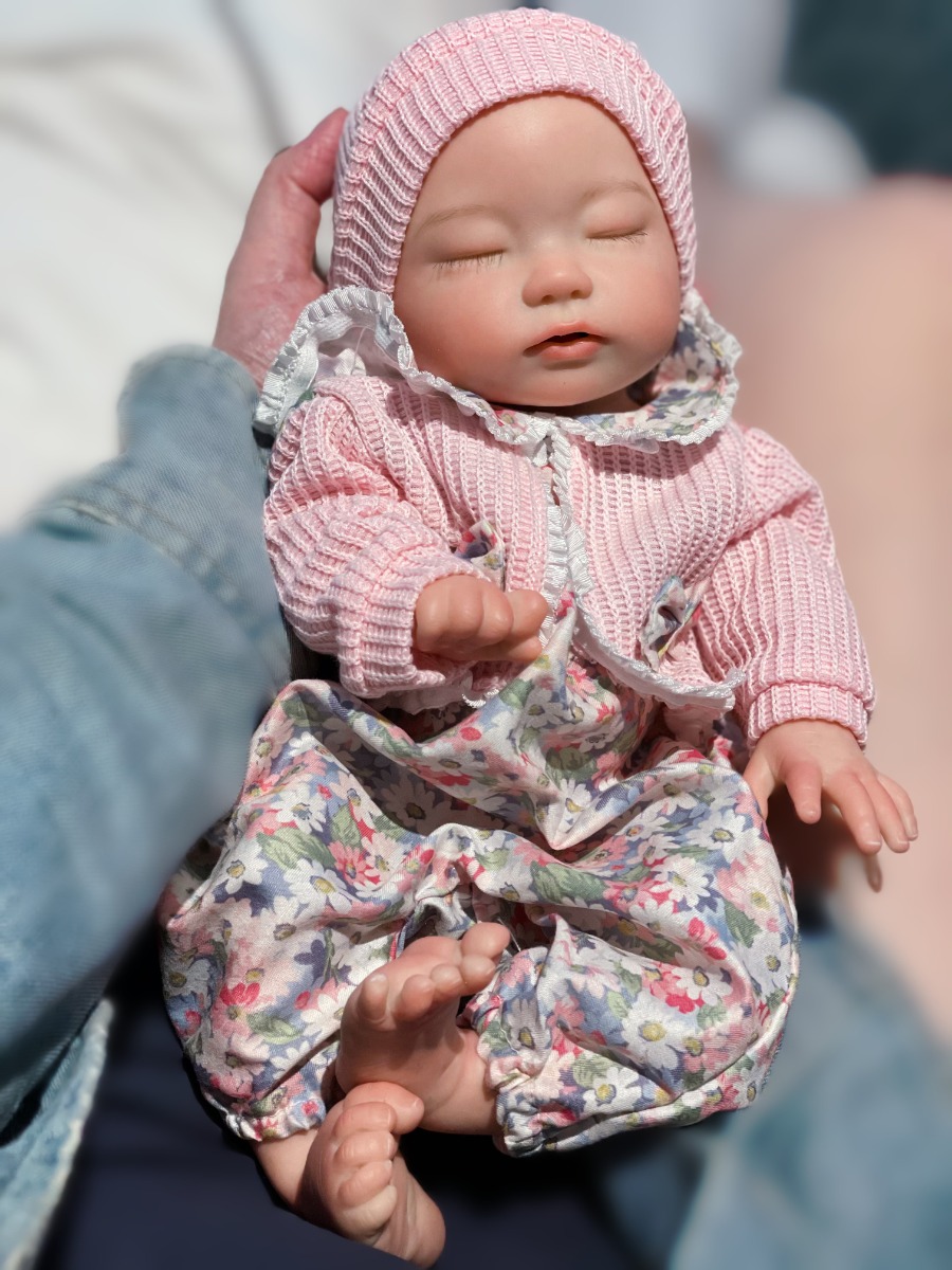 13.7 Inch 35 cm Full Body Soft - đánh giá và giá Reborn Baby Doll Silicone Realistic