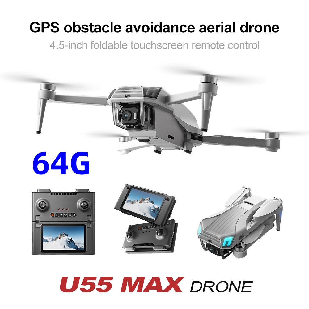 NCZOBOE U55 Drone Professional - đánh giá và giá Fpv Brushless Rc Drone 4K