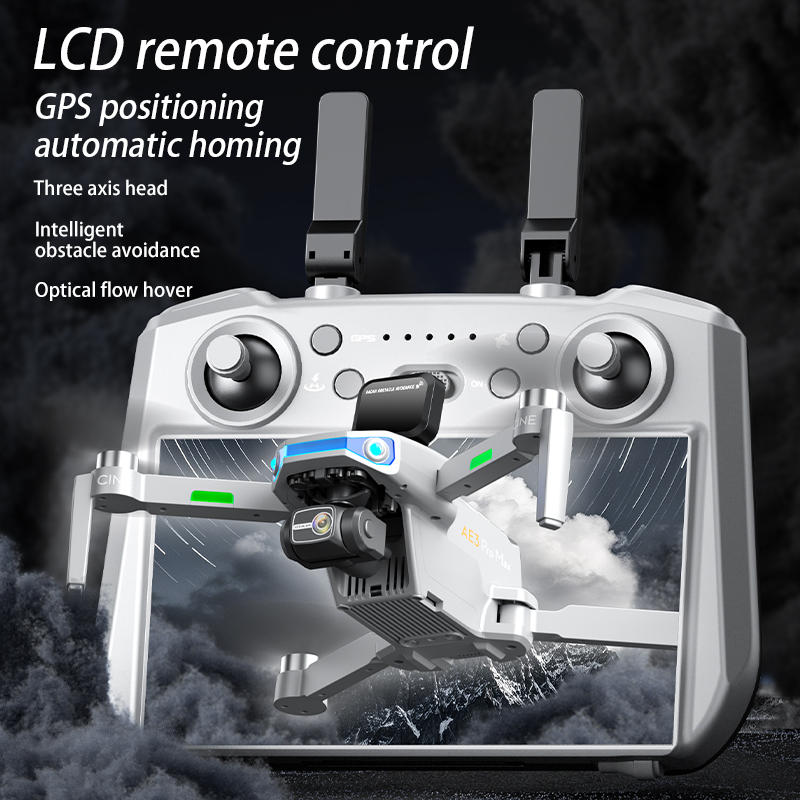 AE3 PRO Max NEW LCD SC GPS Dro - đánh giá và giá Fpv Brushless Rc Drone 4K