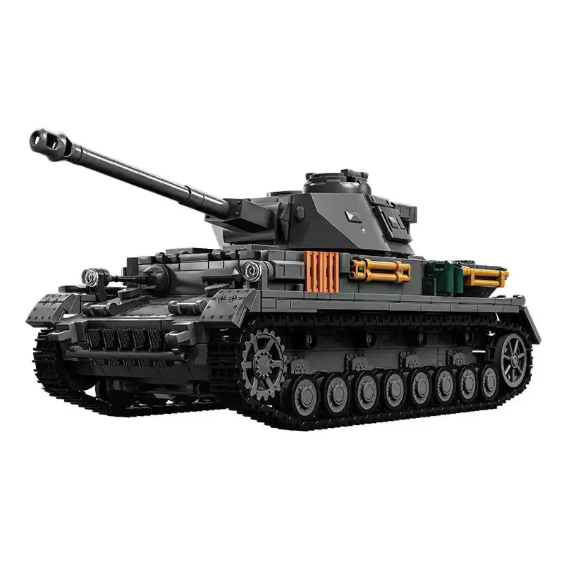 1419 PCS 1:28 GER DE Panzer IV - đánh giá và giá Lego Compatible Military Tank