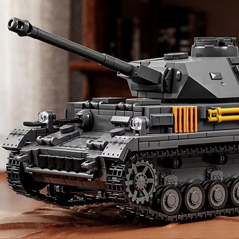 1419 PCS 1:28 GER DE Panzer IV - đánh giá và giá Lego Compatible Military Tank