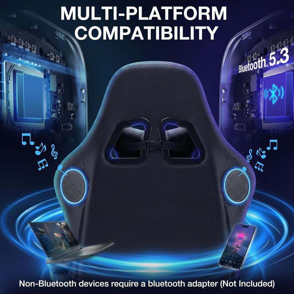 RGB Gaming Chair with Bluetoot - đánh giá và giá Video Games