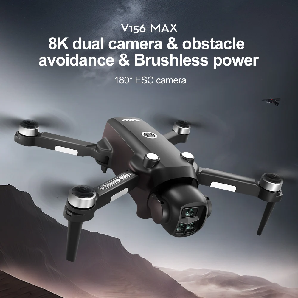 Original V156MAX GPS RC Aerial - đánh giá và giá Fpv Brushless Rc Drone 4K