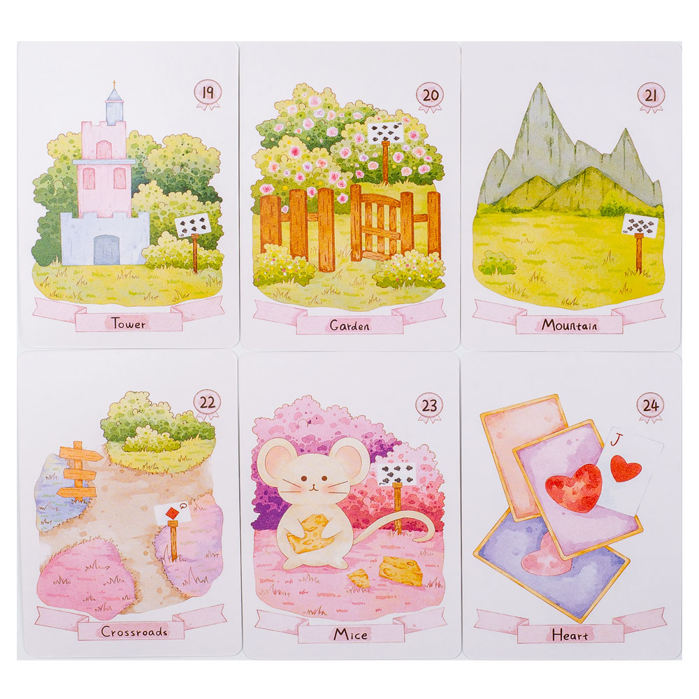 Rana Psychic Dream Lenormand T - đánh giá và giá Tarot Cards Deck With Guidebook