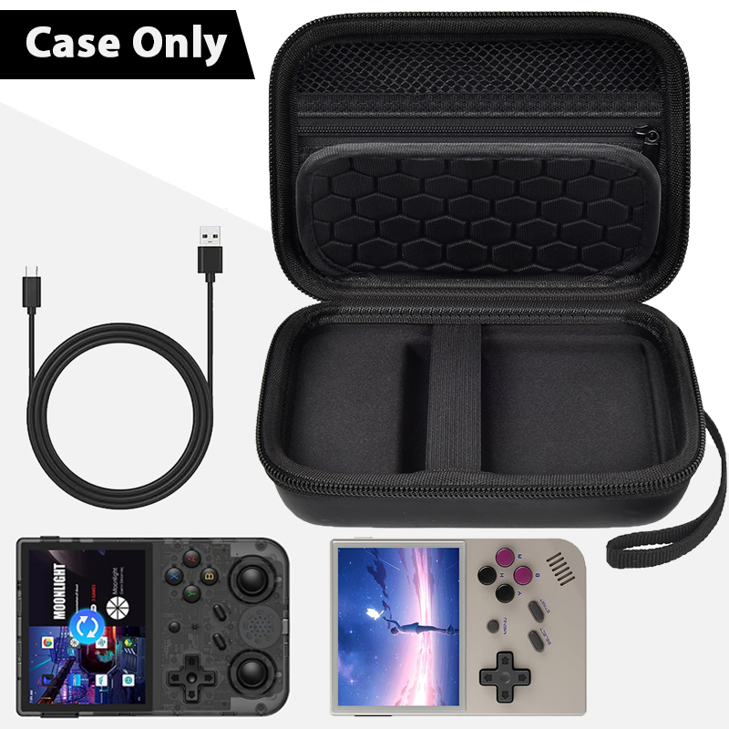 Travel Case for R36S/ RG353V/  - đánh giá và giá Retro Handheld Game Console R36S