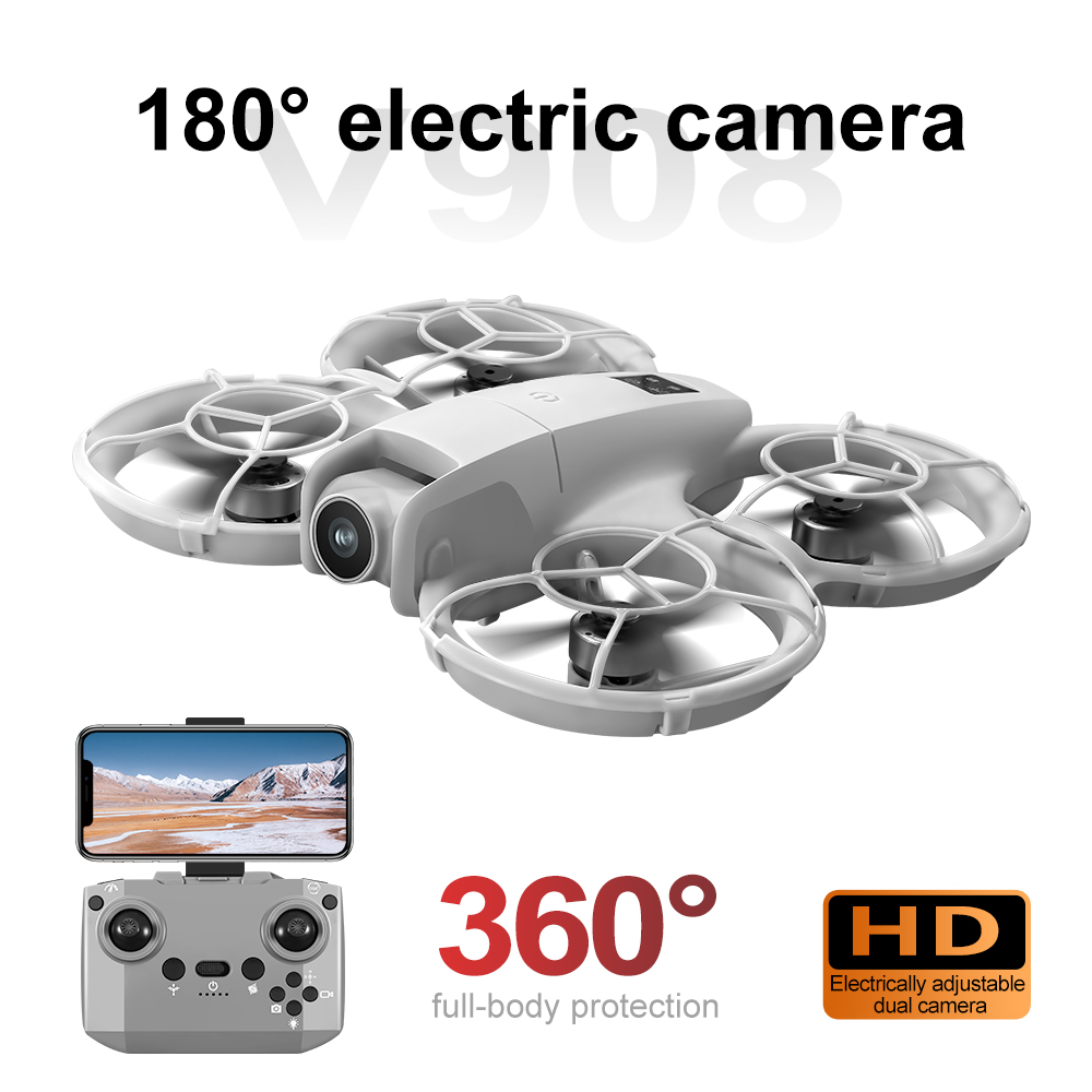 Original V908 Foldable GPS Dro - đánh giá và giá Fpv Brushless Rc Drone 4K