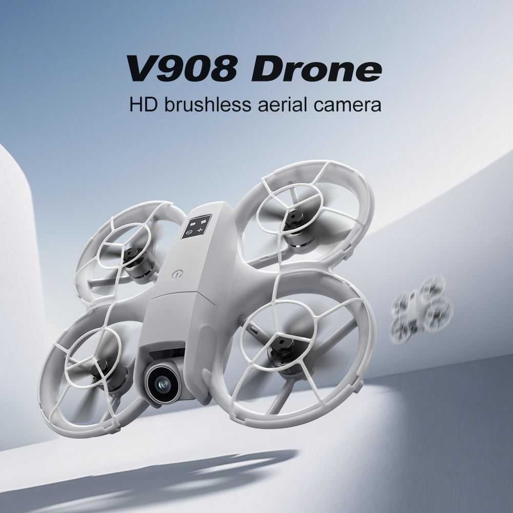 Original V908 Foldable GPS Dro - đánh giá và giá Fpv Brushless Rc Drone 4K