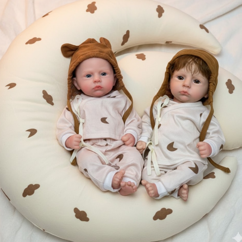 AnjoDoll 33CM Painted/Unpainte - đánh giá và giá Reborn Baby Doll Silicone Realistic