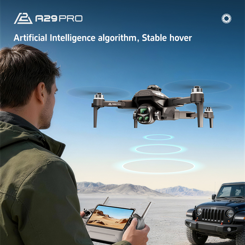 Original A29 GPS PRO Foldable  - đánh giá và giá Fpv Brushless Rc Drone 4K